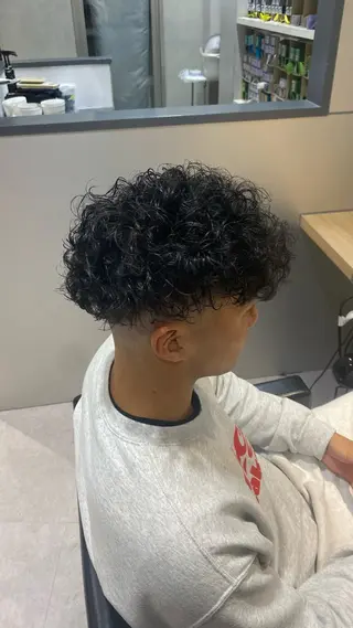 パーマ 青木 小羽のヘアスタイル