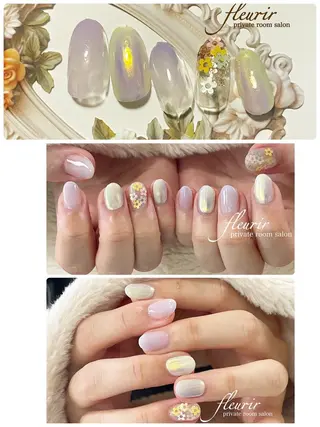 ネイル フルリール 【プライベートサロンのネイルデザイン