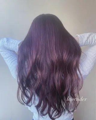 セミロング 當山 瑠奈のヘアスタイル