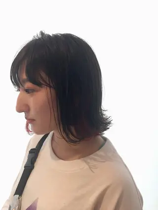 ショート 所渉/韓国レイヤー /ウルフカットのヘアスタイル