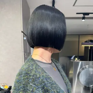 ミディアム カラー GO TODAY シェアサロン 原宿Verno店所属・髪質改善/ブリーチ/ ボブ特化/よしきのヘアスタイル