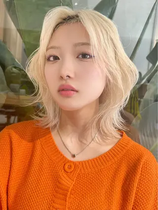 ショート カラー ⟡ボブ⟡レイヤー⟡ MINX岩下愛翔のヘアスタイル