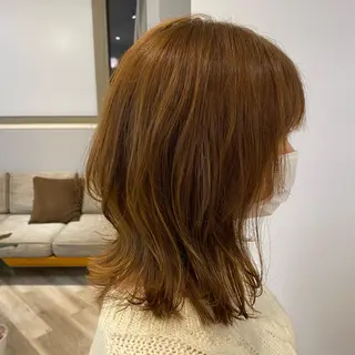 ミディアム 透明感カラー✨ 酸性ストレート特化のヘアスタイル