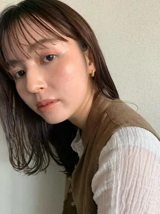 パーマ 韓国風ヘア🐰 長谷川のヘアスタイル