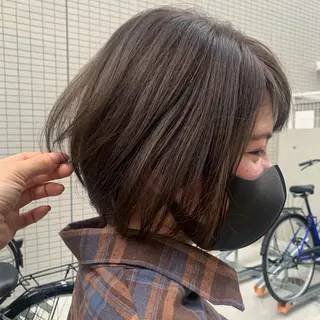 カラー 似合わせ/透明感カラ ー/QUATRO谷口のヘアスタイル