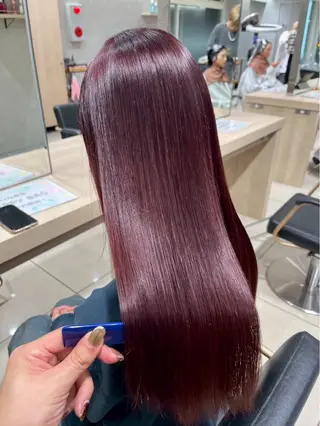 ロング カラー 🍒カラー/縮毛🍒 こばるのヘアスタイル