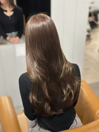 ロング カラー 韓国ヘア/髪質改善 /natsuki🧸のヘアスタイル