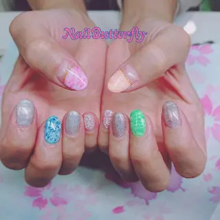 ネイル とねがわ かよこのネイルデザイン