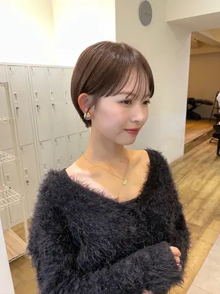 ショート Côte所属・ショート/ボブカット ゆい/Côte表参道のヘアスタイル