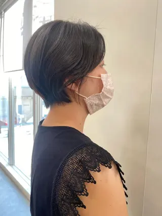 ショート 藤原 侑香のヘアスタイル