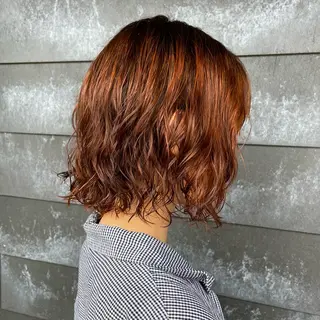 ミディアム mio 🍒レイヤーカットのヘアスタイル