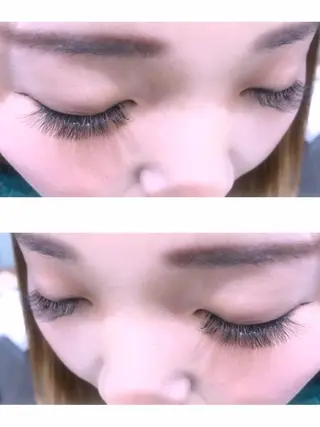 マツエク・マツパ 保子 祐里香のヘアスタイル