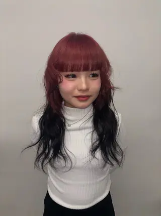 カラー sora ★★彡のヘアスタイル