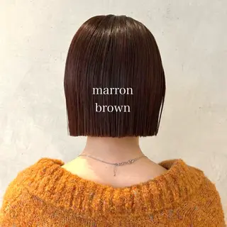 ショート カラー 松本優香/ボブ/ダ ブルカラー/髪質改善のヘアスタイル