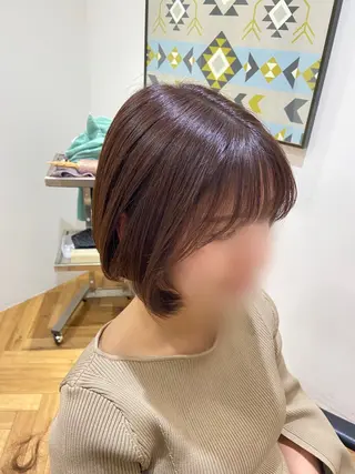 カラー 小林 駿介のヘアスタイル