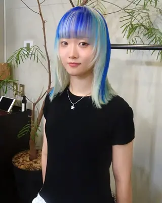 ミディアム カラー ニュアンスヘア🪡 nenekaのヘアスタイル