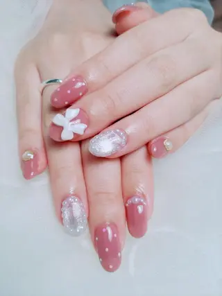 ネイル 門戸厄神プライベートサロンulunail所属・ulunail mikaのネイルデザイン