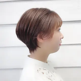 ショート newline銀座所属・👑銀座ショート/ 絶壁補正/金子涼👑のヘアスタイル