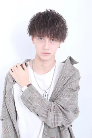 パーマ メンズ なりたいを叶える /町野 朝哉のヘアスタイル