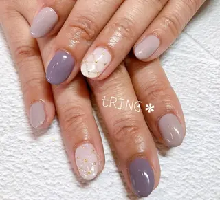 ネイル tRING＊ しいの木台のネイルデザイン
