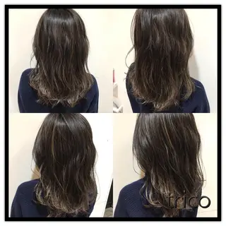 ミディアム カラー 似合わせ/ブリーチ カラー.岡田友仁のヘアスタイル