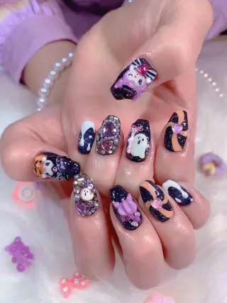 ネイル シェアサロンLei.g(レイジー)所属・3Dアートネイル💗 都築レナのネイルデザイン