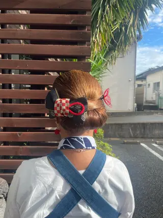 ヘアアレンジ AMAN CLIMB所属・鈴木 美佑のヘアスタイル