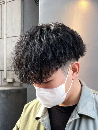 ミディアム 🥸MENIN 相模 大野メンズ専門🥸のヘアスタイル