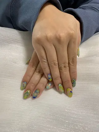 ネイル しょう えんきんのネイルデザイン