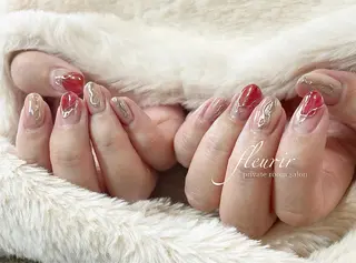 ネイル フルリール 【プライベートサロンのネイルデザイン