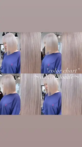 ショート カラー 透明感🎀艶髪 💞まいか🎶のヘアスタイル