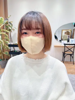 ショート カラー 韓国風スタイル 🍓MIZUKI🍓のヘアスタイル