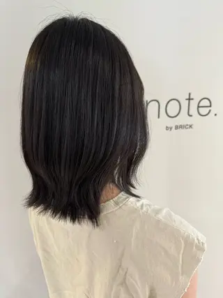 ミディアム miyu .のヘアスタイル