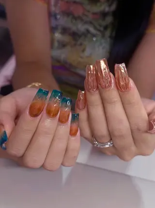 ネイル Dark honey スカルプ専門原宿店のネイルデザイン