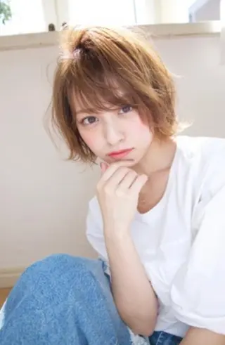 ショート 工藤 沙羅のヘアスタイル