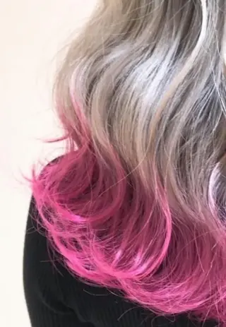 セミロング カラー GOLD BLACK所属・究極の艶髪! 艶神!大矢祥央のヘアスタイル