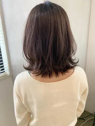 ミディアム Pēji所属・松村 総のヘアスタイル