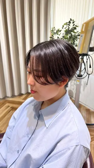 ショート カラー 🌞レイヤー×カラー 前川那津美🌞のヘアスタイル