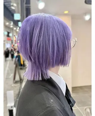 ショート カラー GARU-ガル-所属・TSUNO🦖 派手髪/オタク美容師のヘアスタイル