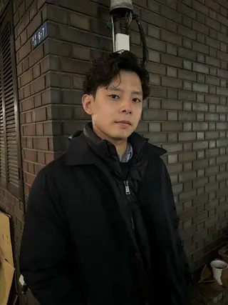 ミディアム パーマ メンズ SALOWIN 神宮前５丁目店所属・メンズ/特殊ヘア パーマ🕷️小夏貴也のヘアスタイル