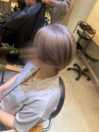 ショート カラー La fith hair fun 池袋店所属・白髪染めカラー/ 赤み消し HIROのヘアスタイル