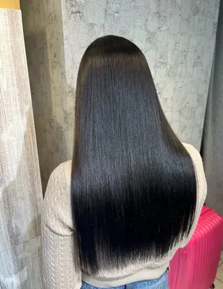 ロング くすみカラー 🤎 髪質改善🪞✨/伽音のヘアスタイル