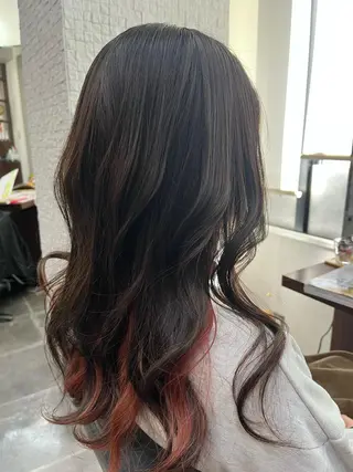 ロング 長内  大明のヘアスタイル