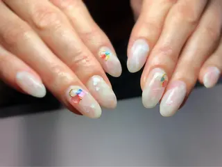 ネイル Aim* 深爪・自爪育成専門店のネイルデザイン