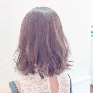 ミディアム カラー 韓国　縮毛矯正 髪質改善　木村のヘアスタイル