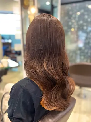 ロング カラー kataoka ryotaのヘアスタイル