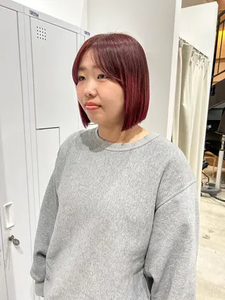 ショート カラー ヘアアレンジ yuka .のヘアスタイル