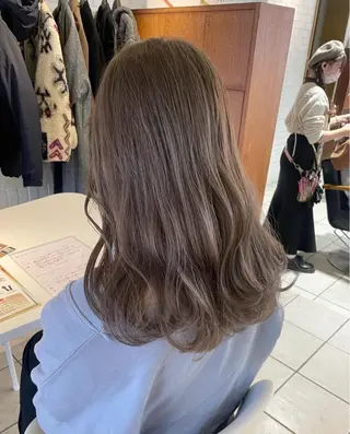 ロング カラー VANCOUNCIL 春日井所属・🌟デザインカラー 🌟コノミ🌟のヘアスタイル