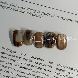 ネイル GO TODAY横浜Solace店所属・M___nail atelierのネイルデザイン