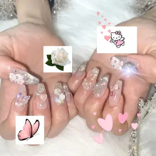 ネイル ayaka ギャルネイル🎀のネイルデザイン